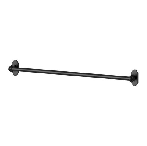 Ikea Steel Rail 502.019.06, 22.5 Inch, Black