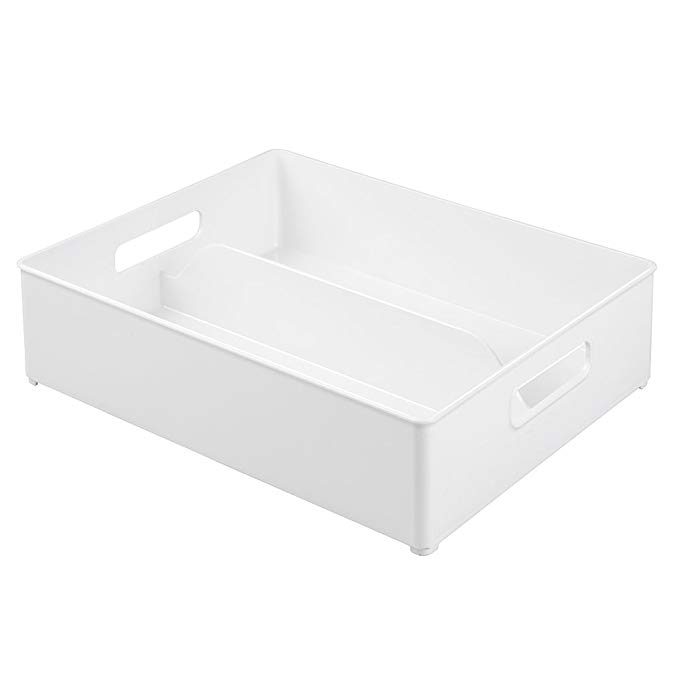 InterDesign Refrigerator and Freezer Storage Organizer Bin for Kitchen, 12