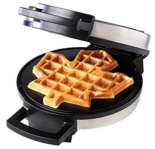 BCOW Canadian Maple Leaf Waffle Maker