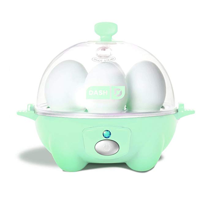 (Ship from USA) Dash DEC005AQ Go Rapid 6 Egg Cooker, Aqua /ITEM NO#8Y-IFW81854201203