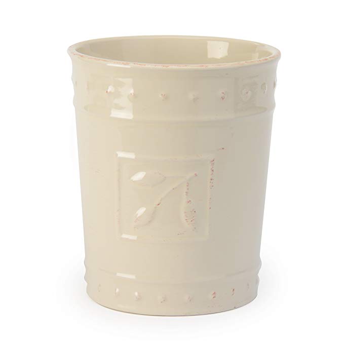 Signature Housewares Sorrento Collection Tool Jar, Ivory