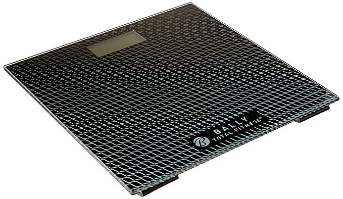 Bally Total Fitness BLS-7302 BLK Digital Bathroom Scale (Black), Black