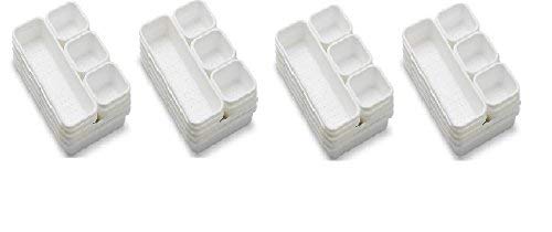 Madesmart® 8 Piece Interlocking Bin Pack - White Set of 4