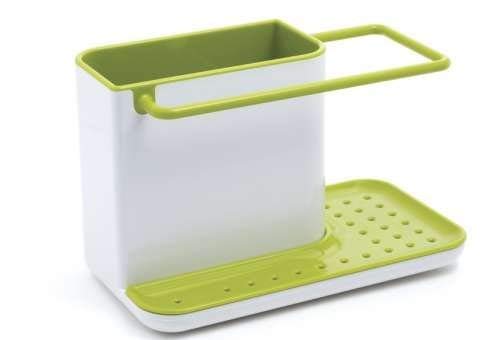 Joseph Hansonland Kitchen Brush and Sponge Holder, Sink Caddy - Green