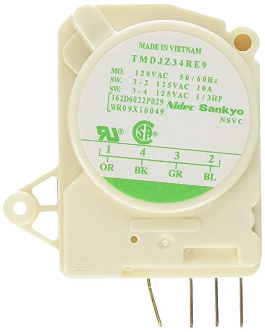 GE ERWR09X10049 Defrost Timer 15 Hr 34 Min, Replaces