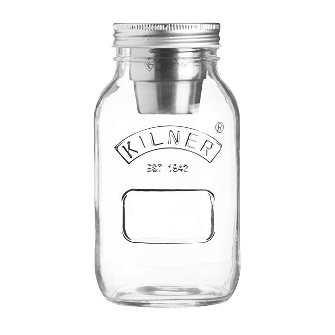 Kilner 0025.791 Glassware Food On The Go Jar, 1