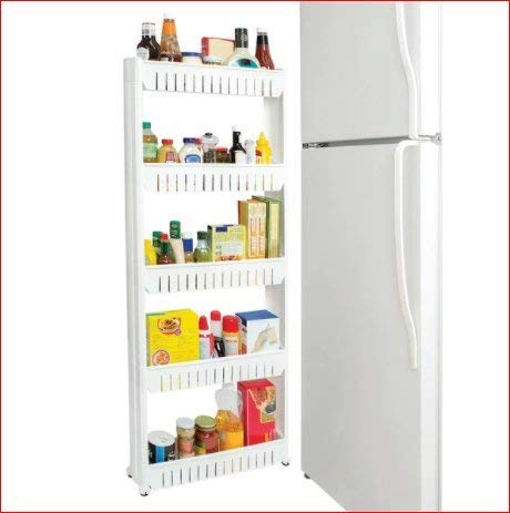 Ultra Thin Versatile, Space Saver, Durable,, 5-Tier Rollout Shelf - 54