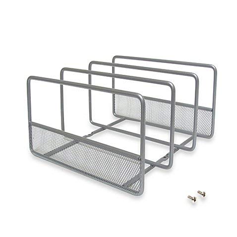 .ORG Vertical Mesh Durable, Neat, Kitchen Organizer Rack- Includes Optional Mounting Feature For Sturdy and Secure Installation (1)