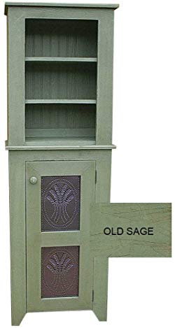 Sawdust City Punched Tin Hutch (Old Sage)