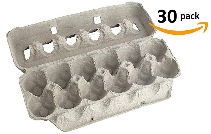 Egg Cartons Bulk Pack of 30 - One Dozen Egg Cartons